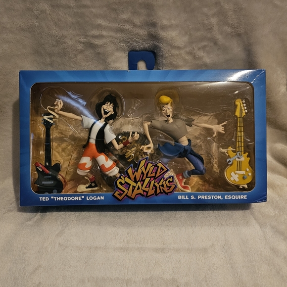 Bill and Ted's Excellent Adventure NECA Figurines - Picture 1 of 8